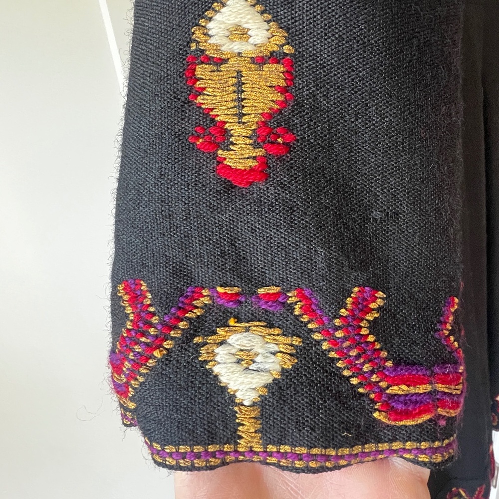 Vintage Boutique Woolen Coat Hand Made in Greece by Nikos and Takis - Picture 8 of 8